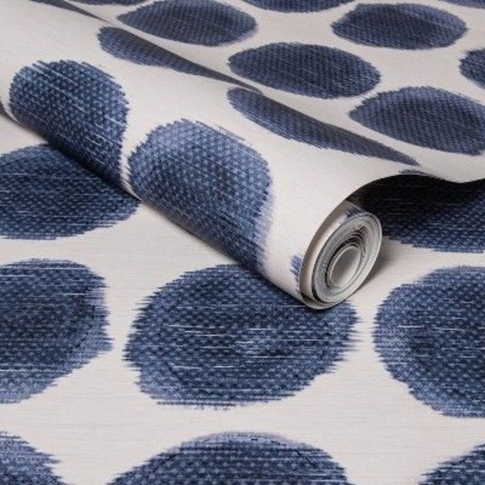 Opalhouse - Textile Dot Peel & Stick Wallpaper Blue - Opalhous Blue